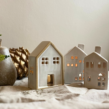 Load image into Gallery viewer, Natural Ceramic Village House