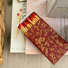 Load image into Gallery viewer, Large Floral Matchbox