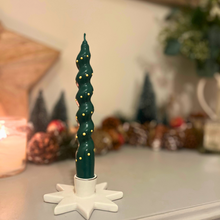 Load image into Gallery viewer, Christmas Tree Taper Candle