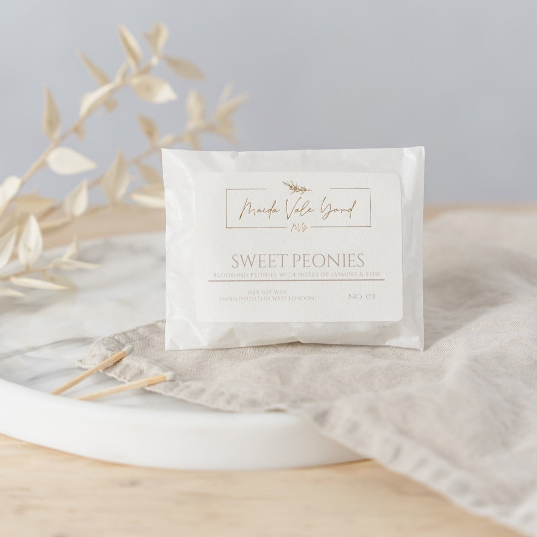 Sweet Peonies Wax Melts