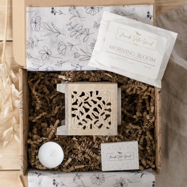 Moroccan Wax Melt Burner Gift Box